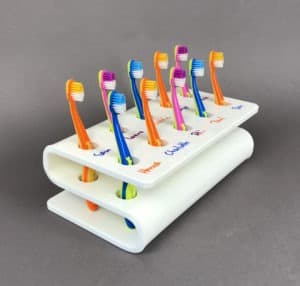 10er Zahnbüstenhalter, Zahnbürstenständer
